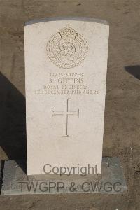 Kantara War Memorial Cemetery - Gittins, R